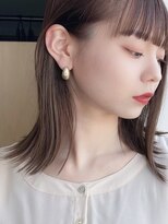 インスヘアー 京都四条大宮店(INCE HAIR)&nbsp;★くびレイヤーエモージュイメチェンハッシュカットフルバング