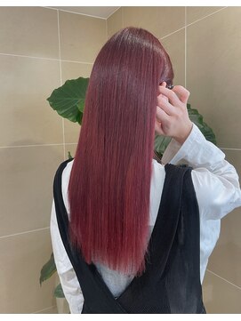 クララ ヒロシマ(CLALA Hiroshima) ラズベリーカラー/デザインカラー/ロングヘア