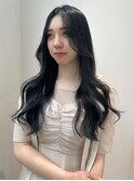 韓国風ｘシースルーバングｘエギョモリｘタンバルモリｘレイヤー