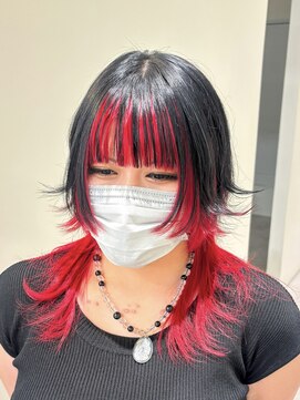 アドネ プライム(adne prime) ロングウルフ/ハッシュカット/バタフライカット