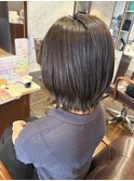 外ハネBOBスタイル