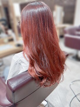 ユウヘアー 石川橋店(U Hair) 可愛いピンクグラデーション
