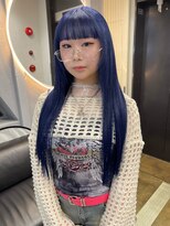 ヴィヴィー 福岡天神店(VIVIE) ネイビーブルー/レイヤーカット