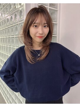 フィルムス 表参道(FILMS) 姫カットレイヤー/レイヤーカット/韓国風巻き/顔周り/表参道