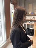 ヒカリス ヘアー 相川店(HIKARIS hair)&nbsp;まろやか1ブリーチベージュ