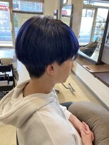 ノリス 幕張(Noris)&nbsp;ブリーチオンカラー　ブルー《幕張/幕張本郷/花見川区》