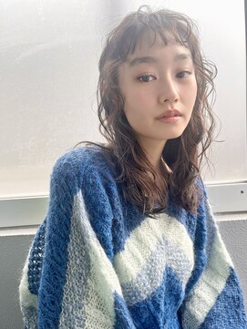 ミディアムパーマ/スパイラルパーマ/ベビーバング