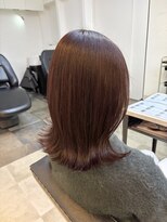 アルメリア 池袋(Arumeria)&nbsp;レッドブラウンカーディナルレッドワインレッドくびれヘア韓国風