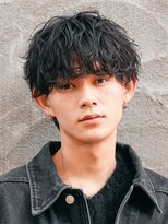 フィフス 原宿(fifth)&nbsp;原宿シャドウパーマルーズパーマメンズカットラウンドマッシュ