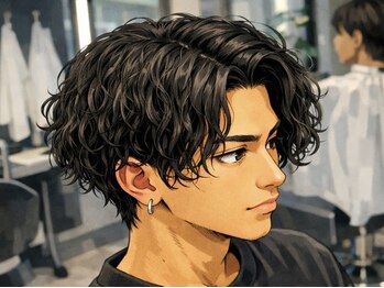 ニレイナガノ(201 NAGANO)の写真/最先端のパーマ技術と知識をご提供◎再現性の高い束感と自由自在なパーマで、もうセットに悩まない。