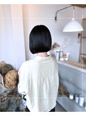 パツっと内にも入るボブ/結べるか結べないか