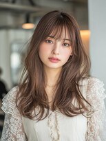 ノイ(neu)&nbsp;【静岡エリア】シースルーバングやわらかベージュロングレイヤー