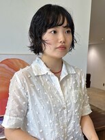ヘアーアイストゥーレ(HAIR ICI TRE)&nbsp;ボブパーマ　ニュアンスパーマ　くるくるパーマ　ドライパーマ
