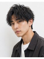 ウィールール 札幌店(WE RULE)&nbsp;大人センターパート×無造作ニュアンスパーマ