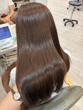 ヘア フィックス リュウ リゾート(hair fix RYU Resort) 質感やわらか♪透明感グレージュブラウン