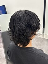 ノイセルヘアー(Noisyle Men's hair)&nbsp;ニュアンスパーマ/ニュアンスウルフ/ダウンバング/梅田/メンズ