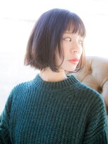 リリアン 表参道(relian)&nbsp;無造作スタイリングも可愛いボブはrelian表参道