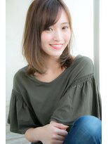 アンアミ オモテサンドウ(Un ami omotesando)&nbsp;【Un ami】 大人かわいい 小顔ミディアム　松井幸裕