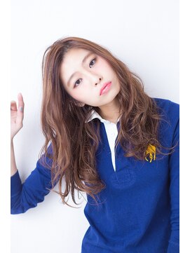 サロンドメルシー (salon de merci) 【salon de merci 青葉台】大人可愛い 無造作 カール ロング☆