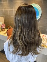 ブルーバイブレーション BlueVibration&nbsp;ロング、ベージュ、ハイライト、エアタッチ