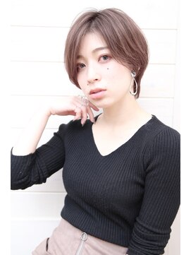 オーシャン(Ocean) [OCEAN Hair&Life藤原純] ハンサムショート×くすみカラー☆