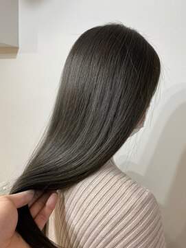 アリー 原宿 表参道(ALLY) 10代20代30代【ALLY宍戸】ブリーチなし☆オリーブベージュ