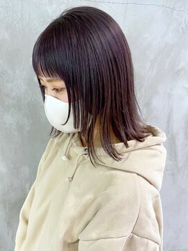 アイティー バイ アルバム 中野店(IT by ALBUM) ラベンダーグレーウルフ_クールショート_ba308743