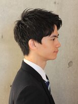 マイロ(mailo) 1分スタイリングビジネスマンショート×レイヤーカット