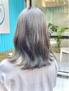 ヘアーメイクオズ(hair make O/S) アッシュグレージュ