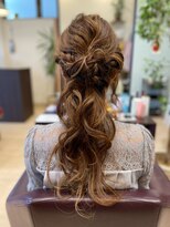 ヘアーアンドメイク シルバ(Hair&Make SILVA) お呼ばれハーフアップ