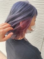 ネイヴスヘアー 福工大駅前店(Neivs Hair) ベリーブルー　と　ベリーピンク
