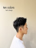 テンカラーズ(ten colors) ツーブロックショート