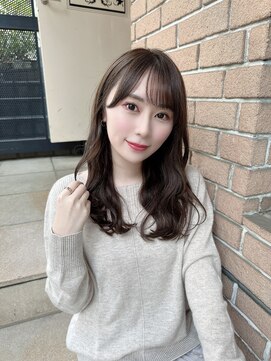 サロンドミルク 原宿(salon de MiLK) 【salon de MiLK 原宿】ツヤ透明感×ミントベージュ