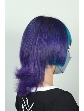 クリップ ジョイント ゴッド(CLIP JOINT GOD) violet&blue