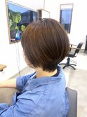 ショートボブ/丸みショート