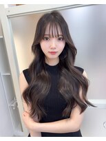 アフロートリノ(AFLOAT Leino)&nbsp;大人可愛い韓国ヘア　くびれヘア　ヨシンモリ　レイヤーカット#