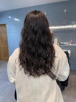 ナループロア ハチ(Nalu pu loa hachi)&nbsp;黒髪パーマ/ロングパーマ/ウェーブパーマ/ニュアンスパーマ