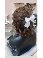 プーペ(pupe)&nbsp;ハーフアップ