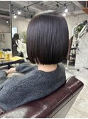 【えいじ】髪質改善×ボブ