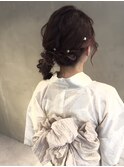 #浴衣ヘア