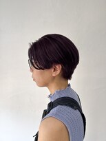 ヘアデザイン マノス(hair design mano's)&nbsp;センター分け/ショートスタイル/イメチェン/に合わせカット