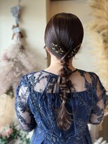 ヘアクリエイションソウル(Hair creation Sowl)&nbsp;【Sowl】ロングさんの金箔×タイトアレンジ