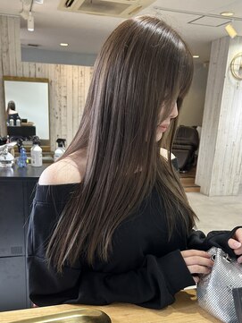 シエル(Ciel) ブリーチなし　オリーブベージュ 透明感