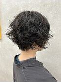 ショートのパーマスタイル