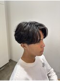 毛流れニュアンスパーマ