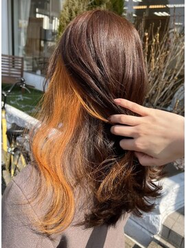 スノードロップ 荻窪(Snowdrop) デザインカラー/レイヤーカット/こなれミディ/前髪/イメチェン