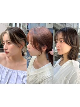 印象を左右する姫カットやフェイスレイヤー、小顔効果のあるサイドバングはお任せください！[渋谷]