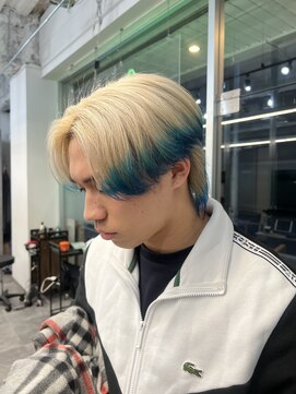 メンズサロン キング 梅田店(Men’s salon K!ng) 波巻きツイストスパイラルパーマ/フェザーパーマ/眉毛/メンズ