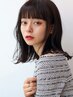 【お悩み解決】小顔補正顔まわり弱酸性縮毛矯正+前髪カット+マイクロバブル