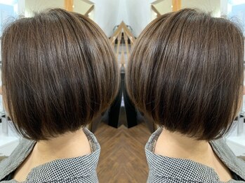 ナチュラルスタイリッシュサロン ヴィホ(natural stylish salon VIHOH)の写真/《天然由来☆オーガニック商材でダメ―ジレス!!》ヘアケアを最優先に考えたメニューで理想の艶髪に♪